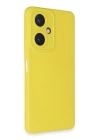 BFS  Vivo Y27 Kılıf Nano içi Kadife Silikon - Sarı
