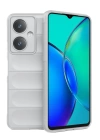 BFS  Vivo Y27 Kılıf Optimum Silikon - Krem