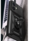 BFS  Vivo Y27 Kılıf Pars Lens Yüzüklü Silikon - Yeşil