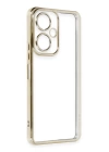 BFS  Vivo Y27 Kılıf Razer Lensli Silikon - Gold