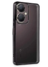 BFS  Vivo Y27 Kılıf Razer Lensli Silikon - Siyah