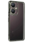 BFS  Vivo Y27 Kılıf Razer Lensli Silikon - Yeşil