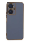 BFS  Vivo Y27 Kılıf Volet Silikon - Mavi
