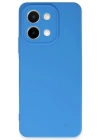 BFS Vivo Y28 Kılıf First Silikon - Mavi