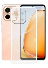 BFS  Vivo Y28 Kılıf Lüx Şeffaf Silikon