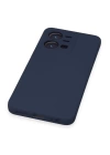 BFS  Vivo Y35 Kılıf Nano içi Kadife Silikon - Lacivert