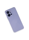 BFS  Vivo Y35 Kılıf Nano içi Kadife Silikon - Lila