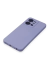 BFS  Vivo Y35 Kılıf Nano içi Kadife Silikon - Lila