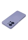 BFS  Vivo Y35 Kılıf Nano içi Kadife Silikon - Lila