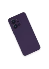 BFS  Vivo Y35 Kılıf Nano içi Kadife Silikon - Mor