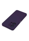 BFS  Vivo Y35 Kılıf Nano içi Kadife Silikon - Mor