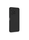 BFS  Vivo Y35 Kılıf Nano içi Kadife Silikon - Siyah