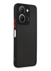 BFS  Vivo Y36 Kılıf Montreal Silikon Kapak - Siyah