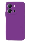 BFS  Vivo Y36 Kılıf Nano içi Kadife Silikon - Mor