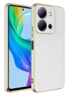 BFS  Vivo Y36 Kılıf Volet Silikon - Beyaz