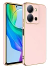 BFS  Vivo Y36 Kılıf Volet Silikon - Pembe
