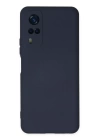 BFS  Vivo Y53S Kılıf Nano içi Kadife Silikon - Lacivert