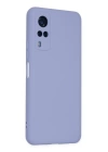 BFS  Vivo Y53S Kılıf Nano içi Kadife Silikon - Lila