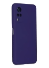 BFS  Vivo Y53S Kılıf Nano içi Kadife Silikon - Mor