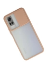 BFS  Vivo Y53S Kılıf Palm Buzlu Kamera Sürgülü Silikon - Pembe