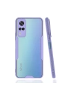 BFS  Vivo Y53S Kılıf Platin Silikon - Lila