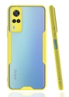 BFS  Vivo Y53S Kılıf Platin Silikon - Sarı