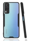 BFS  Vivo Y53S Kılıf Platin Silikon - Siyah