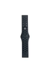 BFS  Watch 20mm Spor Delikli Kordon - Siyah-Füme