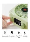 BFS Waves Nostalji Plak Görünümlü Bluetooth Hoparlör 3d Ses Dalgası Retro Müzik Plak Yeşil