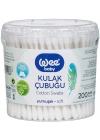 BFS   Wee Baby Kulak Temizleme Çubuğu (200 Adet) 906