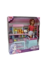 BFS  WG-115120 Kutulu 29 cm Aksesuarlı Kafe - Vardem Oyuncak