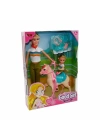 BFS  WG-115162 Kutulu 29cm Atlı Kızı ve Anne Bebek - Vardem Oyuncak