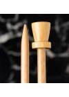 BFS  Whitewood 6 mm 36 cm Ahşap Örgü Şişi