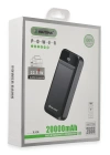 BFS X04 20.000 mAh Powerbank - Siyah