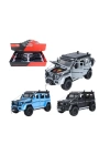 BFS  XHD-B2421 -Vardem 1:24 Çek Bırak Işıklı ve Sesli Model Off Road Metal 1:24
