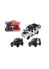 BFS  XHD-B2433 -Vardem  Çek Bırak Işıklı ve Sesli G Polis Metal Jeep 1:24