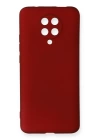 BFS  Xiaomi K30 Pro Kılıf First Silikon - Bordo