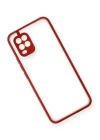 BFS  Xiaomi Mi 10 Lite Kılıf Montreal Silikon Kapak - Kırmızı