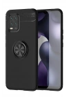 BFS  Xiaomi Mi 10 Lite Kılıf Range Yüzüklü Silikon - Siyah