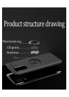 BFS  Xiaomi Mi 10 Lite Kılıf Range Yüzüklü Silikon - Siyah