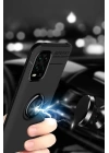 BFS  Xiaomi Mi 10 Lite Kılıf Range Yüzüklü Silikon - Siyah
