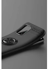 BFS  Xiaomi Mi 10 Lite Kılıf Range Yüzüklü Silikon - Siyah