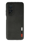 BFS  Xiaomi Mi 10T Kılıf Loop Deri Silikon - Siyah