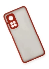 BFS  Xiaomi Mi 10T Kılıf Montreal Silikon Kapak - Kırmızı