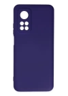 BFS  Xiaomi Mi 10T Kılıf Nano içi Kadife Silikon - Mor