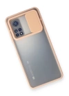 BFS  Xiaomi Mi 10T Kılıf Palm Buzlu Kamera Sürgülü Silikon - Pembe