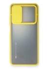 BFS  Xiaomi Mi 10T Kılıf Palm Buzlu Kamera Sürgülü Silikon - Sarı