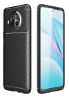 BFS  Xiaomi Mi 10T Lite Kılıf Auto Focus Karbon Kapak - Siyah
