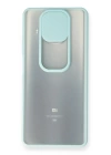 BFS  Xiaomi Mi 10T Lite Kılıf Palm Buzlu Kamera Sürgülü Silikon - Turkuaz