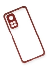 BFS  Xiaomi Mi 10T Pro Kılıf Miami Şeffaf Silikon - Fuşya
